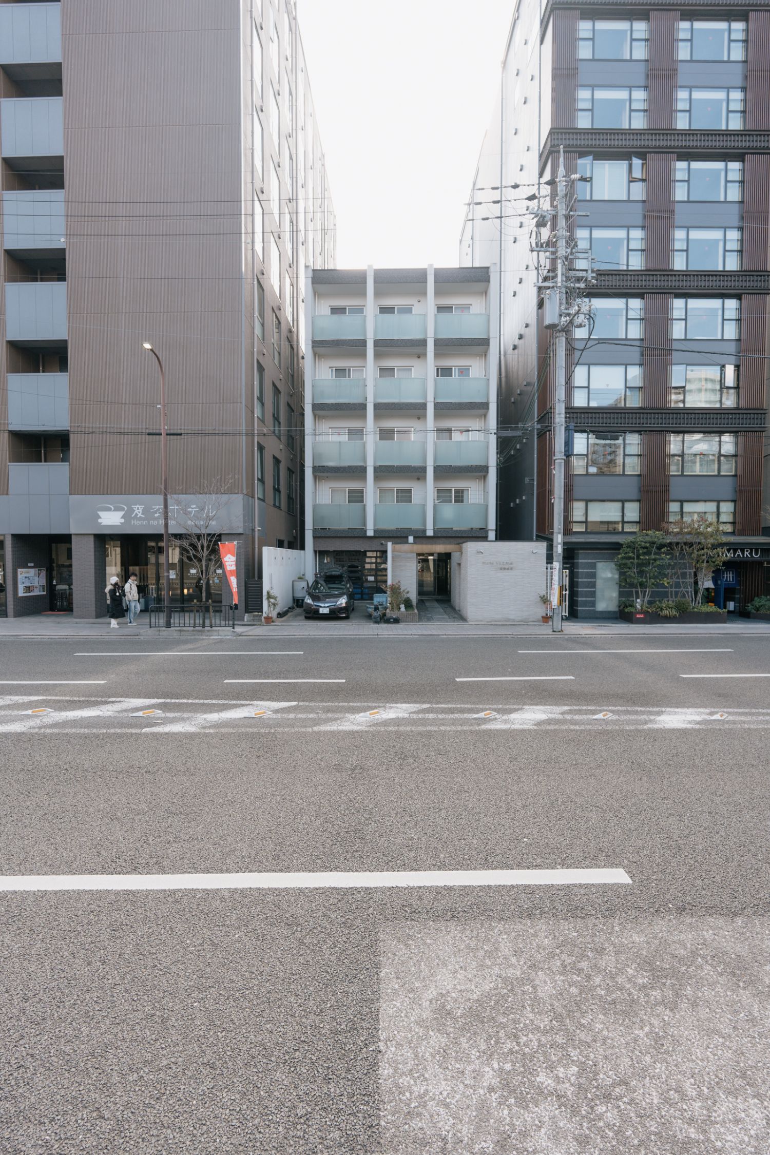 プラムヴィレッジ京都駅前の建物外観